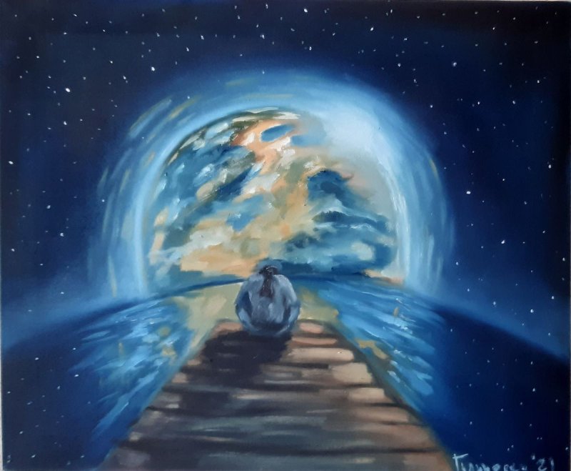 down to earth 1, Painting Gulicoski Dejan