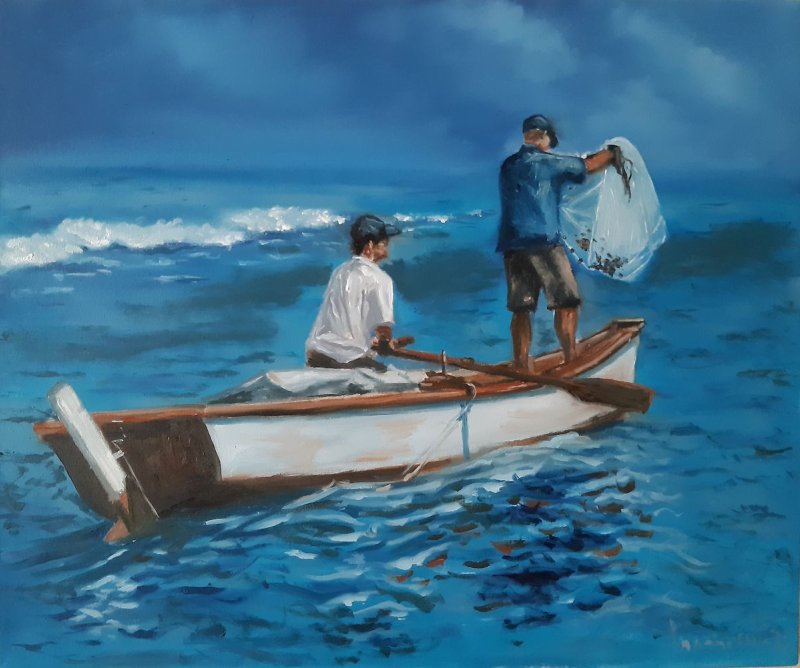 SUMMERTIME BLUES, Painting Gulicoski Dejan