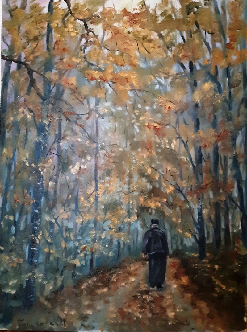 HOLY MAN, Painting Gulicoski Dejan