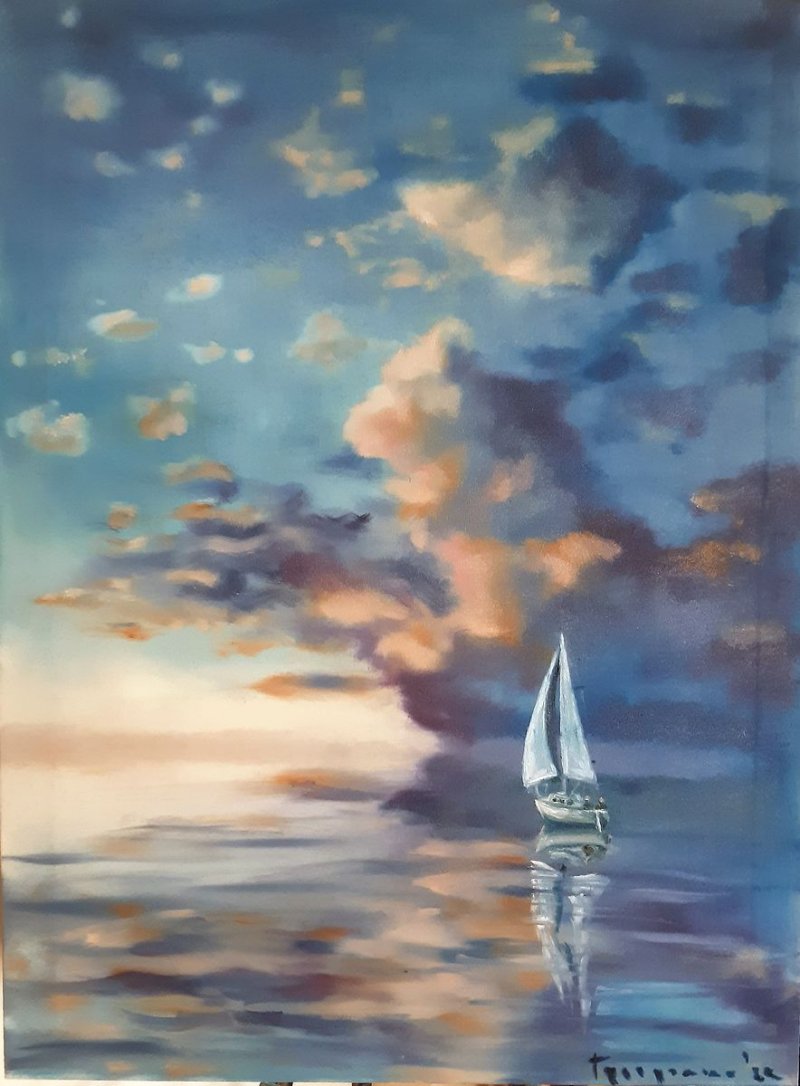 WHO SAYS YOU CANT GO HOME, Painting Gulicoski Dejan