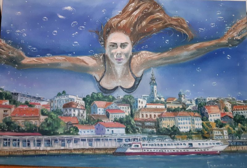 Belgrade 22, Painting Gulicoski Dejan