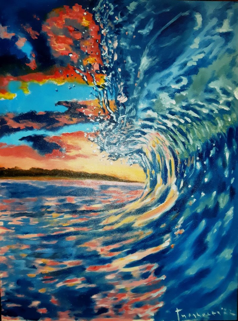 sun king 6, Painting Gulicoski Dejan