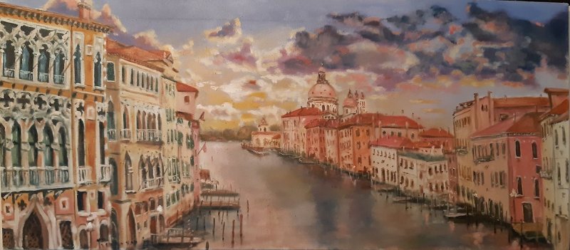 Venice 7, Painting Gulicoski Dejan