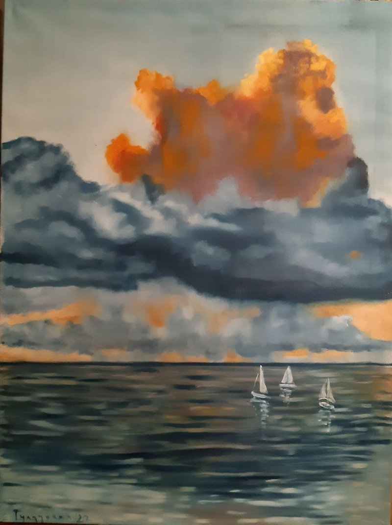 have you ever seen the rain 2, Painting Gulicoski Dejan
