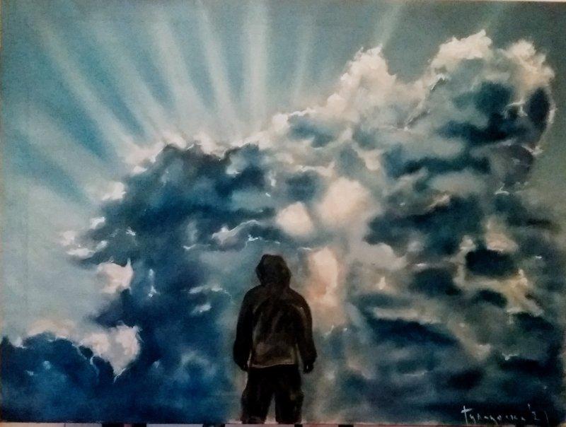 heaven can wait, Painting Gulicoski Dejan