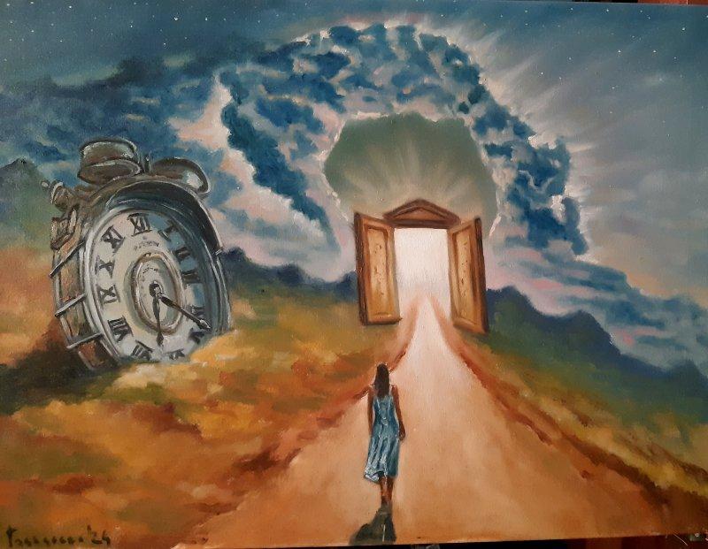 coming home, Painting Gulicoski Dejan