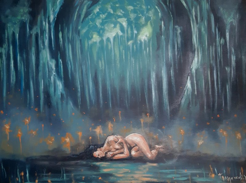 The birth of Venus, Painting Gulicoski Dejan