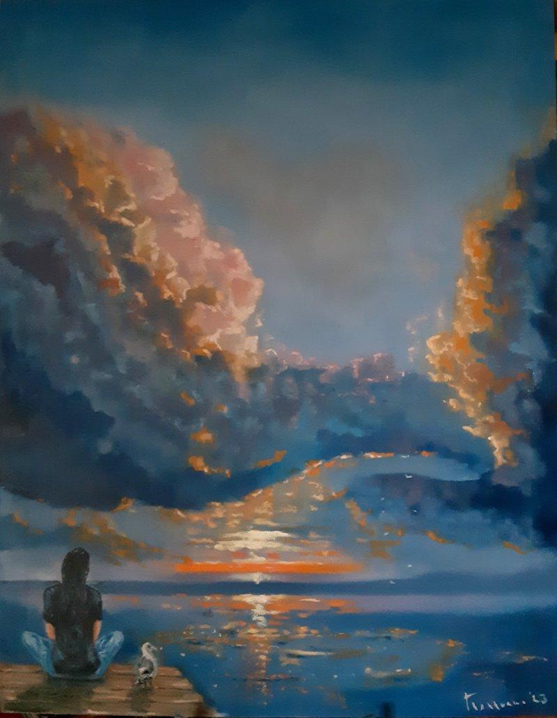sittin on top of the world, Painting Gulicoski Dejan
