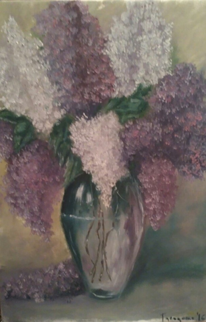 purple, Painting Gulicoski Dejan
