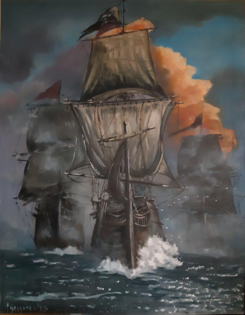the fugitive, Painting Gulicoski Dejan