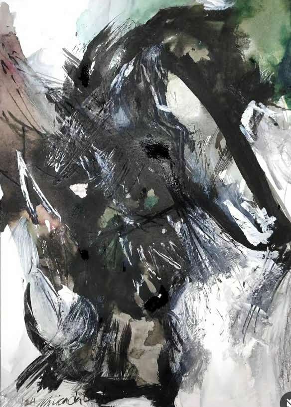 No name 1, Painting Da Costa Milica