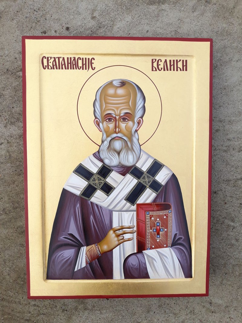 Sveti Atanasije Veliki, Painting Raković Branka