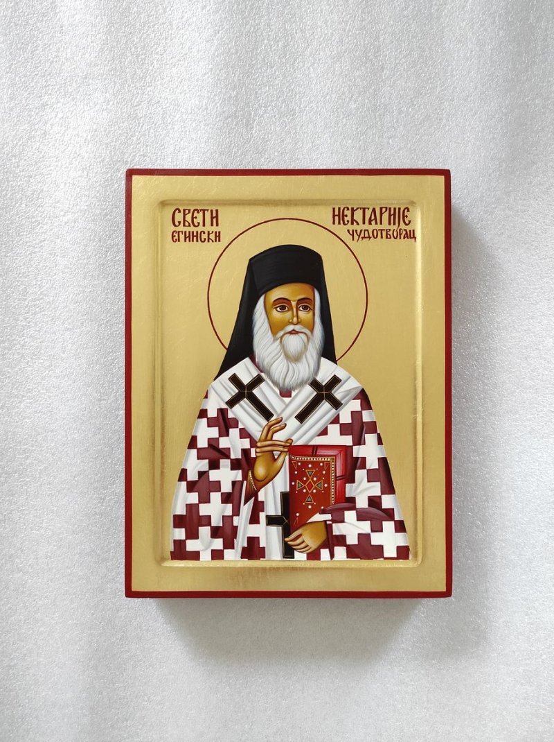 Sveti Nektarije Eginski, Painting Raković Branka