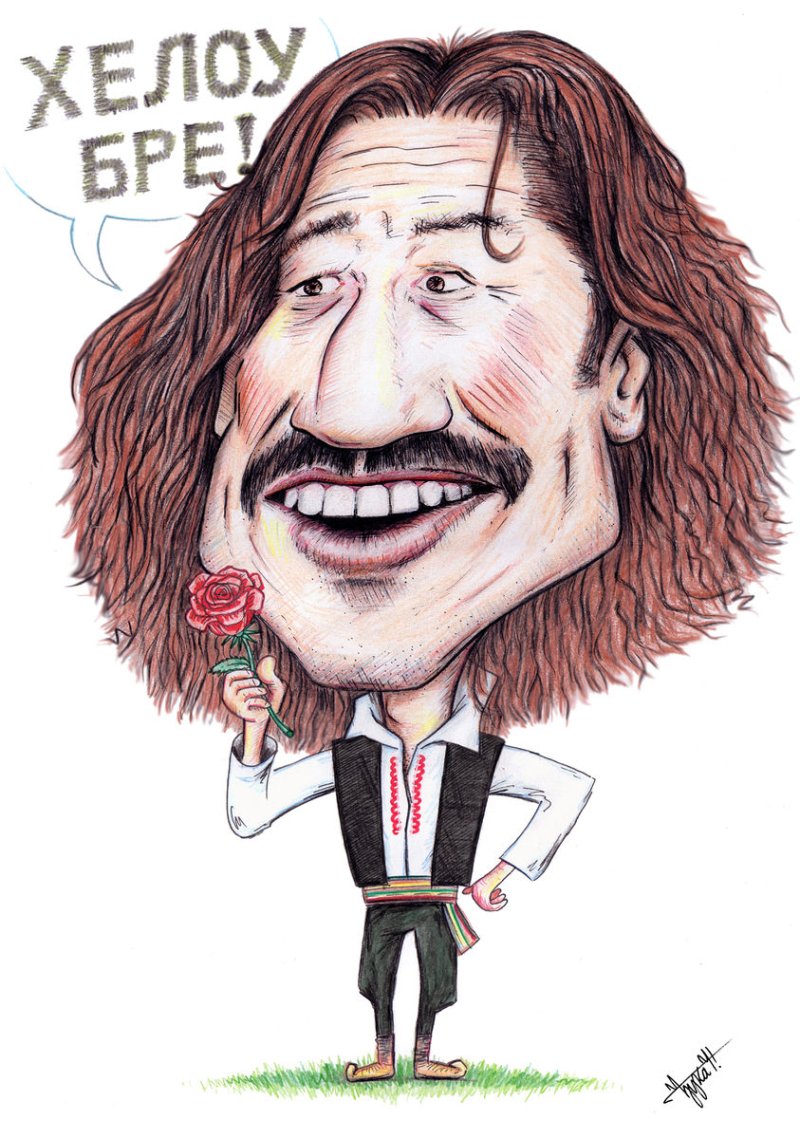 CARICATURE - CARTOONS, Painting DJUKAN ~ CARICATURES