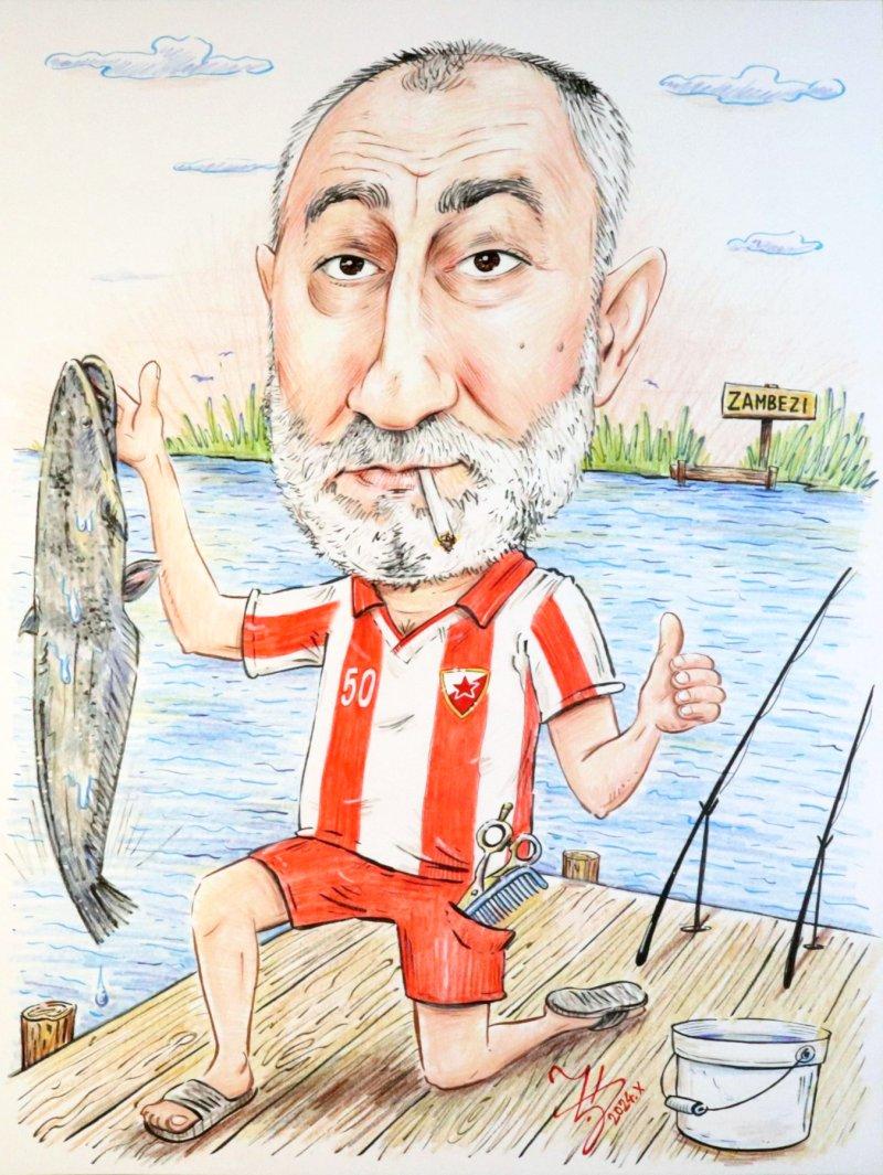 PECAROS - PORTRET KARIKATURA, Slika ĐUKAN ~ KARIKATURE