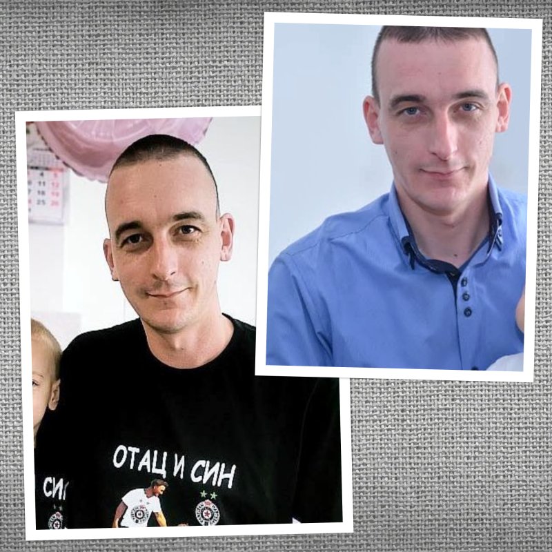A BEEKEEPER AND A FAN OF FC PARTIZAN - PORTRAIT CARICATURE, Painting DJUKAN ~ CARICATURES