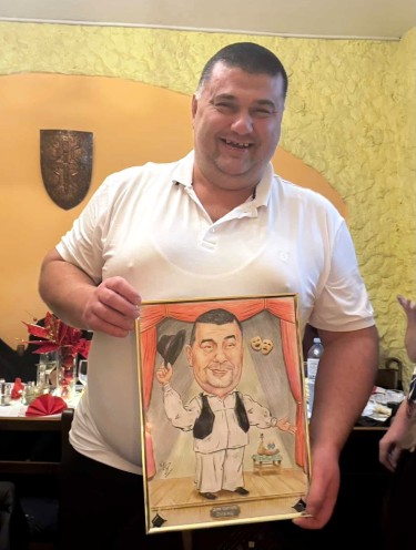 GLUMAC - PORTRET KARIKATURA, Slika ĐUKAN ~ KARIKATURE