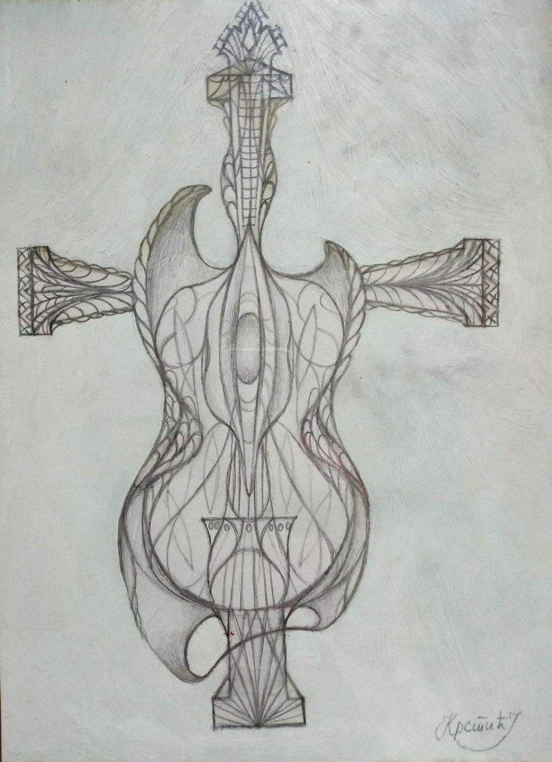 `Freedom and faith`, Drawing Krstić Jelena