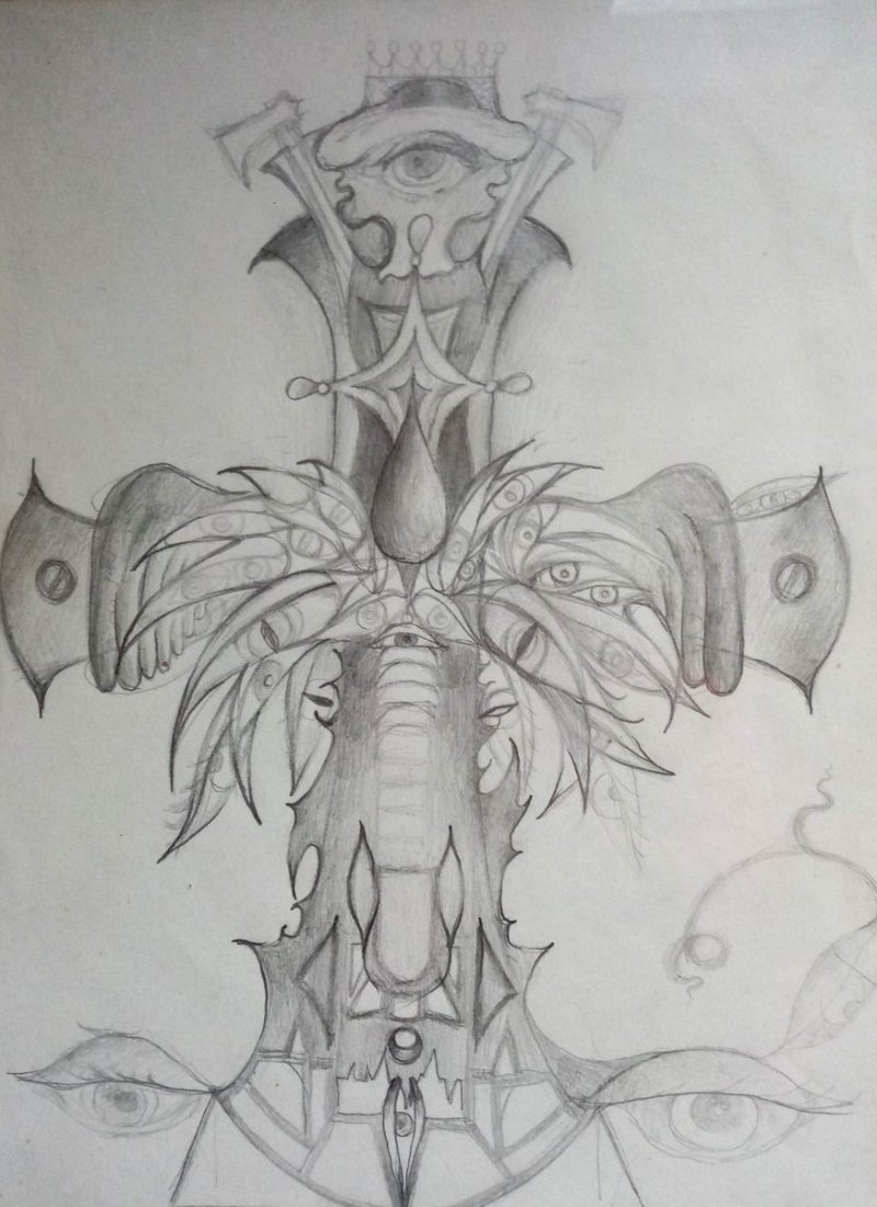 `Freedom and faith`, Drawing Krstić Jelena