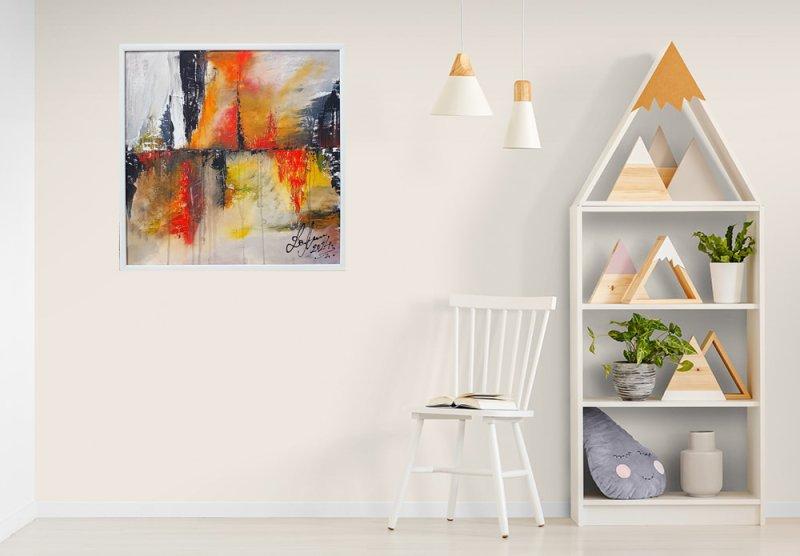 Rising Flame, Painting Mikovic Damir Art