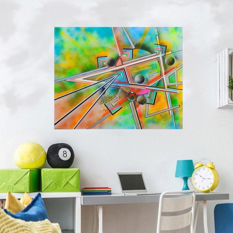 Explosion of Harmony, Painting Mikovic Damir Art