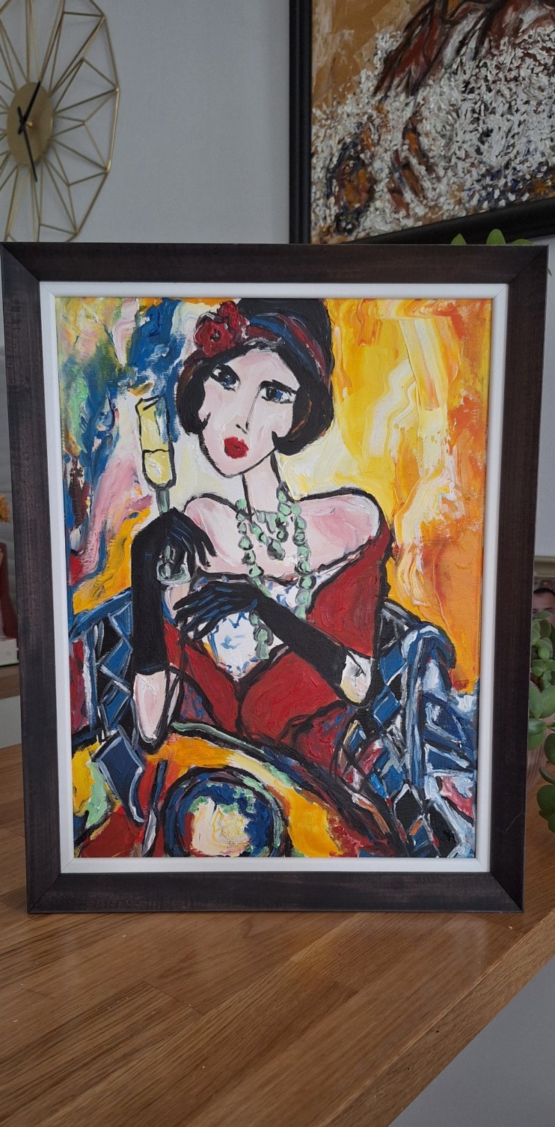 Cabare lady, Painting ZazaRa