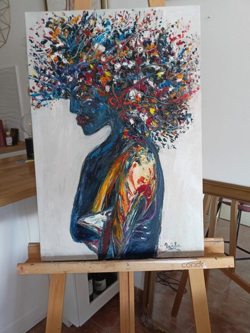 "Blue Rapsody", Painting ZazaRa