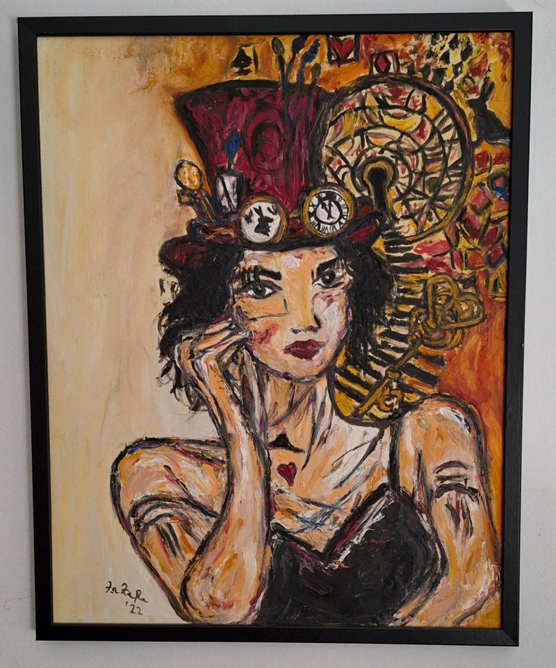 Alice in Wonderland part II`, Painting ZazaRa