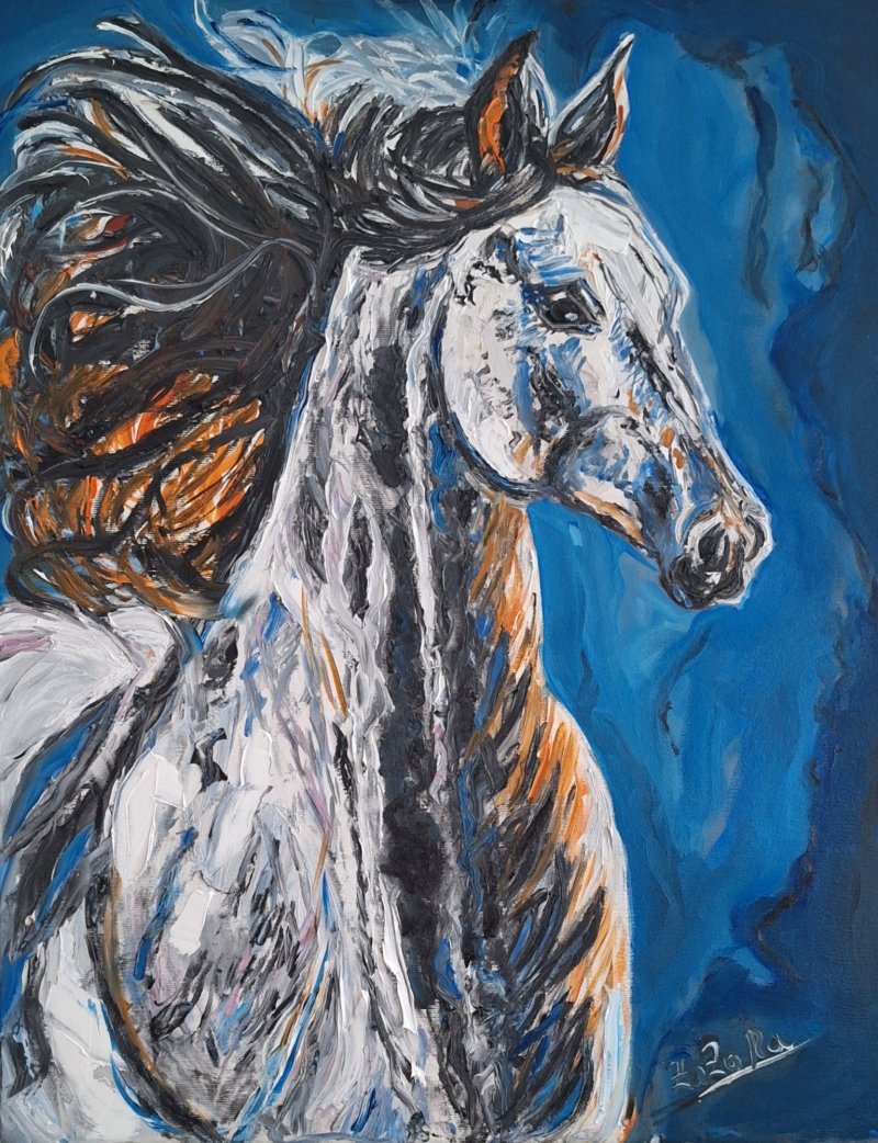 Wild Horse, Painting ZazaRa