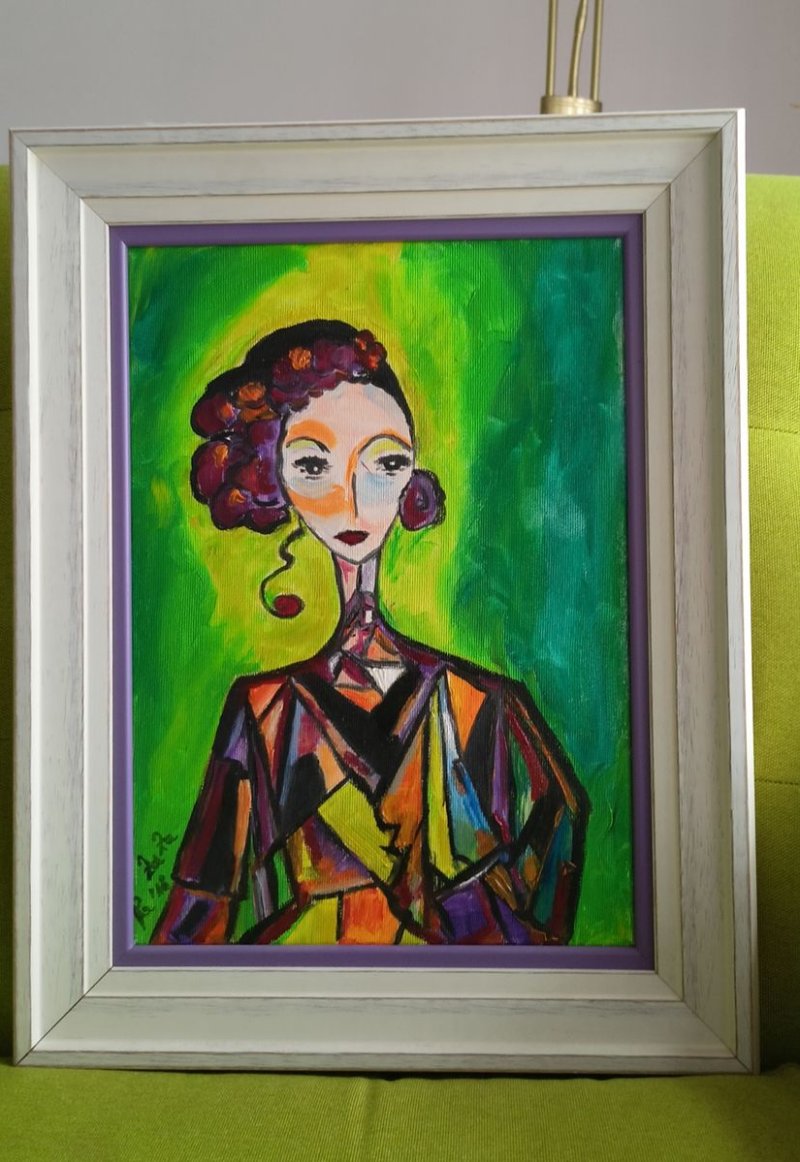 `Geisha`, Painting ZazaRa