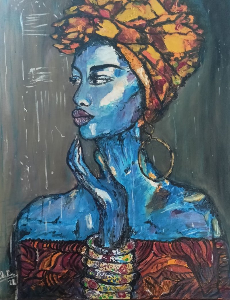 `African Queen`, Painting ZazaRa