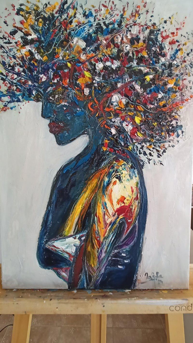 "Blue Rapsody", Painting ZazaRa