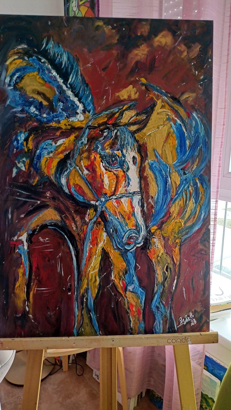 Arabian horse, Painting ZazaRa