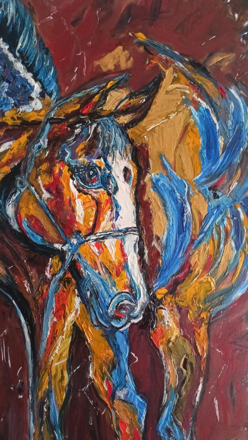 Arabian horse, Painting ZazaRa