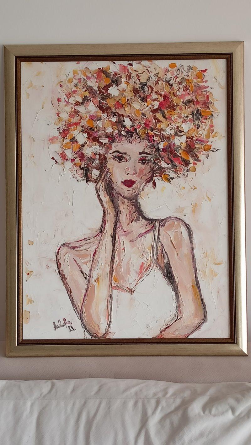 `Spring in the hair`, Painting ZazaRa