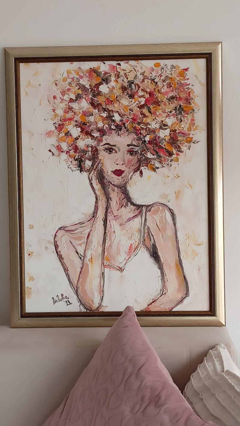 `Spring in the hair`, Painting ZazaRa