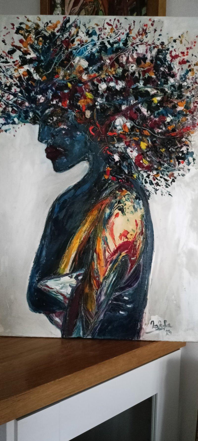 "Blue Rapsody", Painting ZazaRa