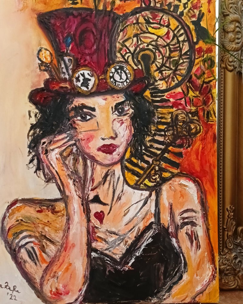 Alice in Wonderland part II`, Painting ZazaRa