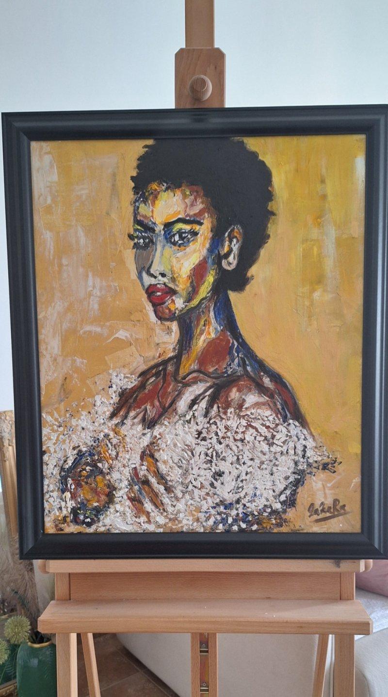 Woman in love, Painting ZazaRa