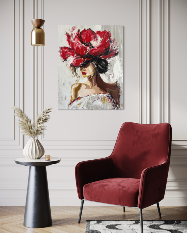 In the Shadow of the poppy, Painting ZazaRa