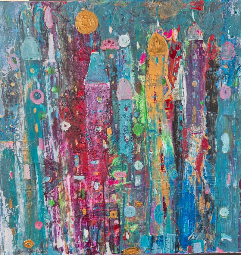 Night, Painting Arielart