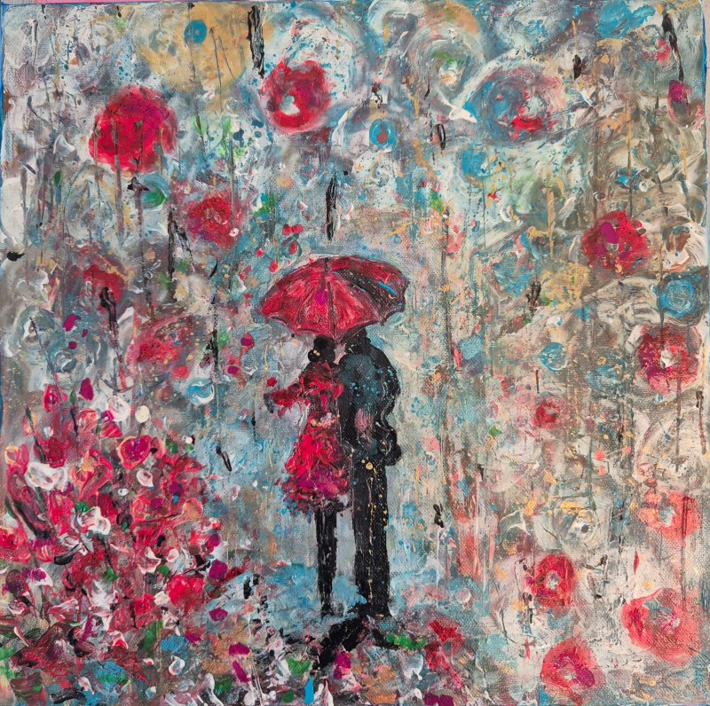 Rose Garden, Painting Arielart
