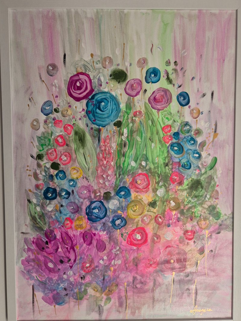 Flowers, Painting Arielart