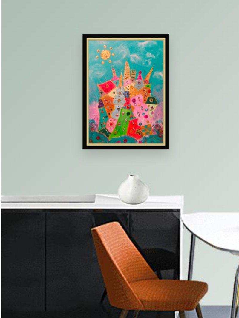 Sunny day, Painting Arielart