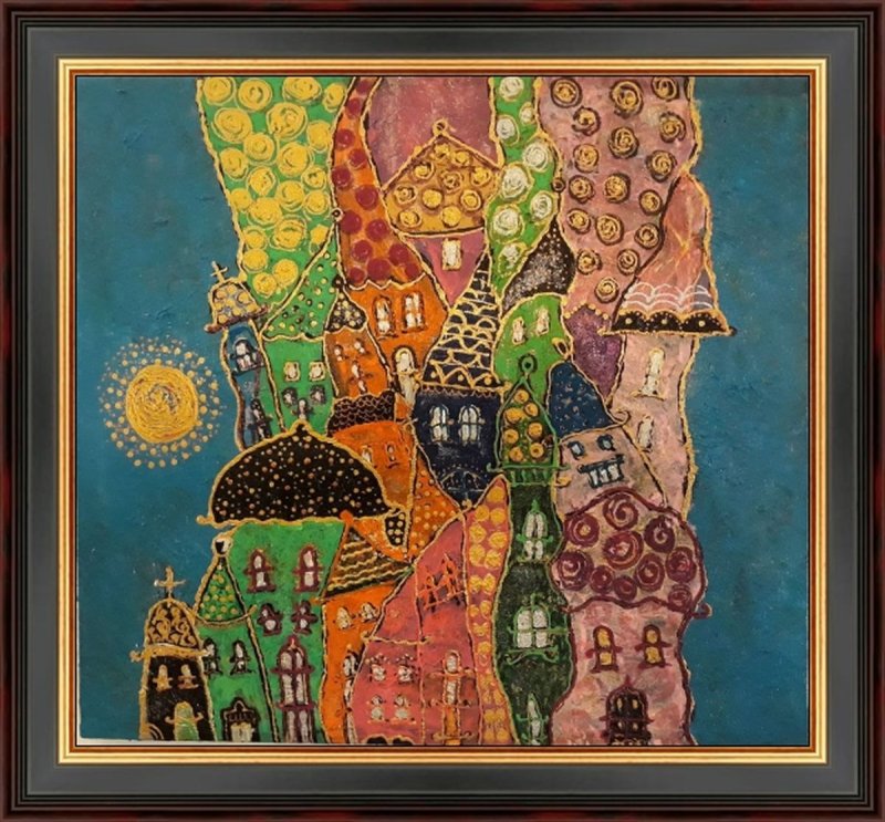 Happy day, Painting Arielart