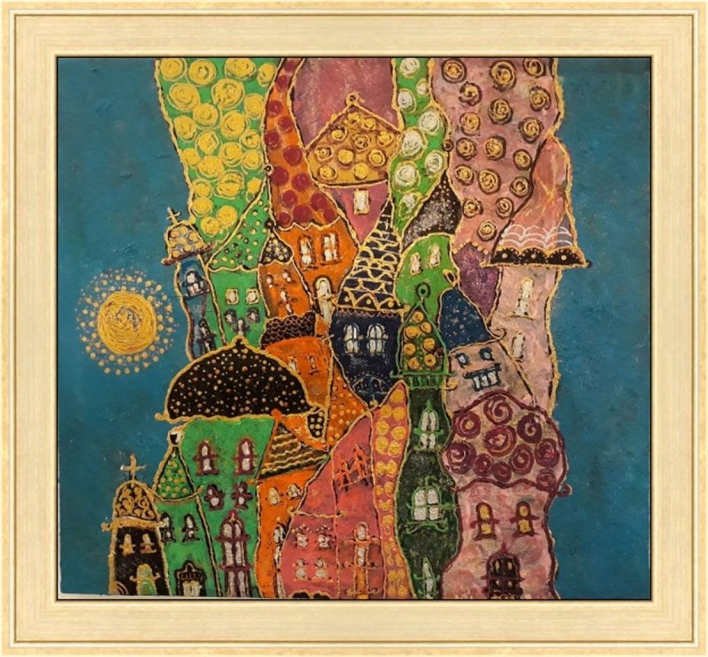 Happy day, Painting Arielart