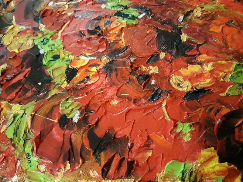 The Field Flowers 4, Painting Arielart