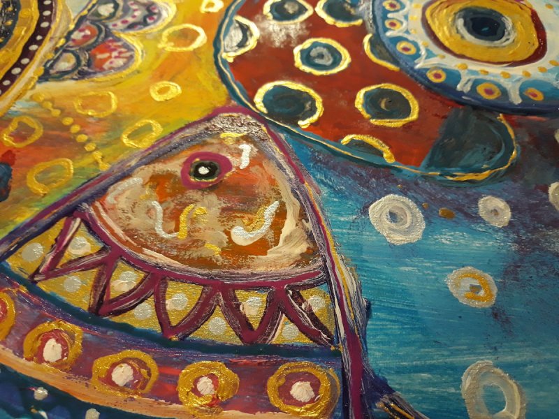 Under the sea, Painting Arielart