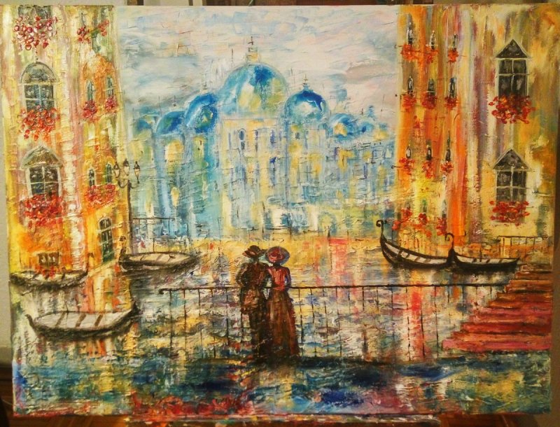 Venice, Painting Arielart