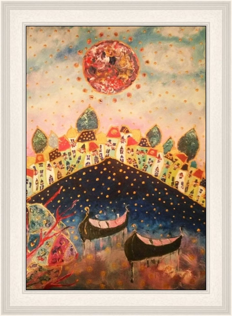 Sunny day, Painting Arielart